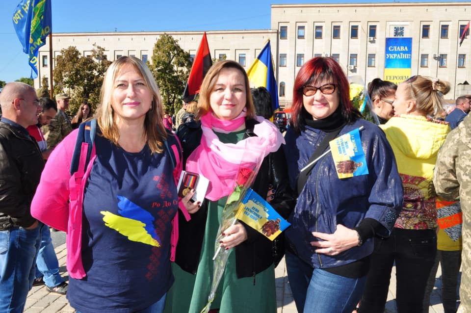 В День Захисників України керівниця ГО “Територія успіху” отримала відзнаку